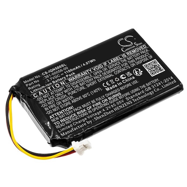 Bsc Preferred Mitac Mio Spirit 8500 LM GPS Replacement Battery CS-IQN500SL.2 - main